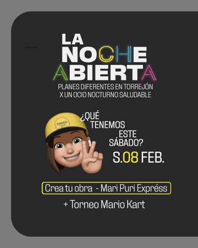 Carousel post from torrejonjoven.