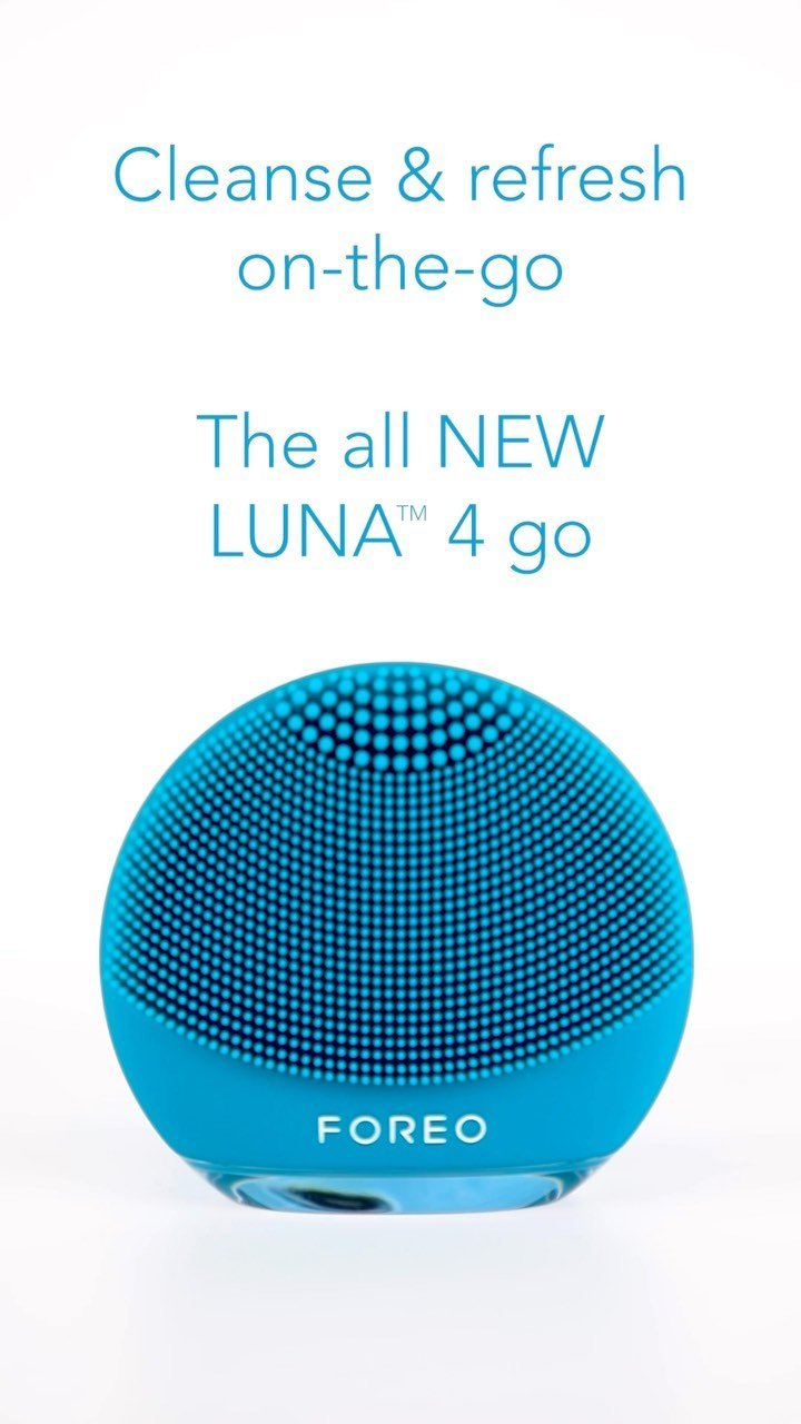 FOREO LUNA™ 4 go | Travel-Friendly Facial Cleansing Massager