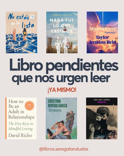 Photo post from libros.seregalandudas.