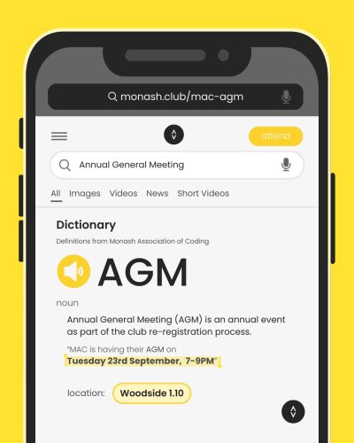 Photo post from monashcoding.