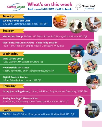 Photo post from carerscountkirklees.