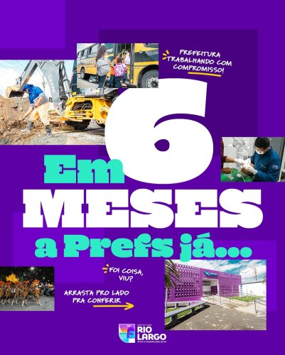 Carousel post from prefeiturariolargo.