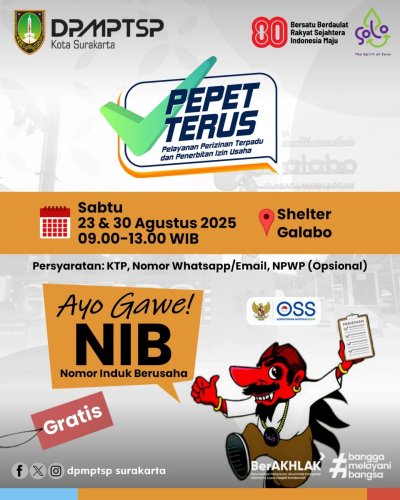 Photo post from dpmptsp.surakarta.