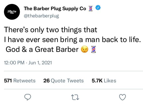 Photo post from iamthebarberplug.