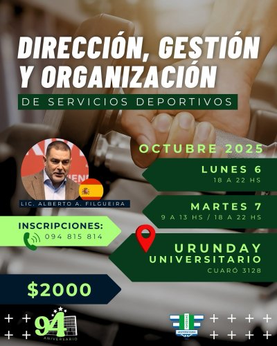 Carousel post from cluburundayuniversitario.