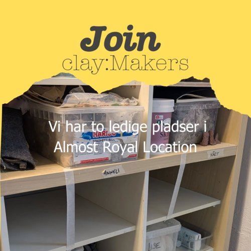 Photo post from claymakers.royal.