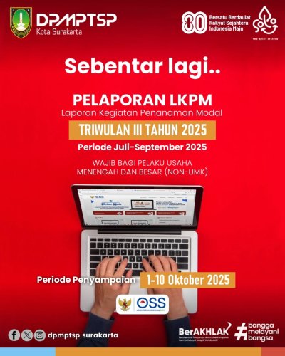 Photo post from dpmptsp.surakarta.