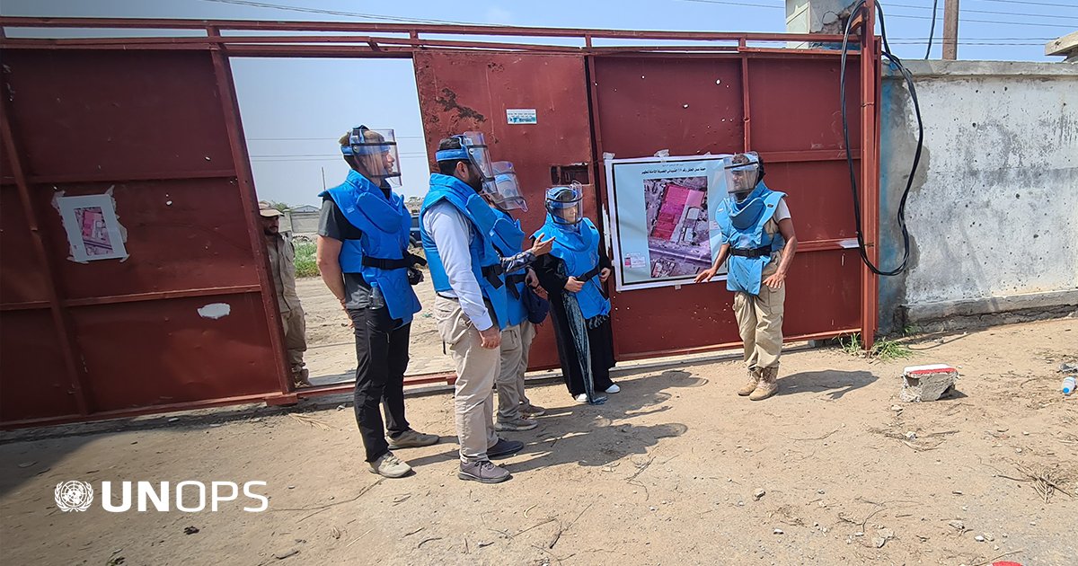 Photo post from @UNOPS.