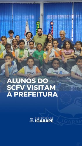 Video post from prefeituradeigarape.