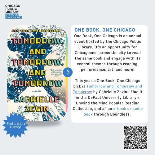 Photo post from depaul_library.