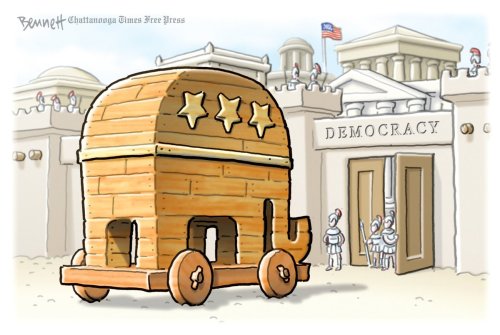 Photo post from @BennettCartoons.