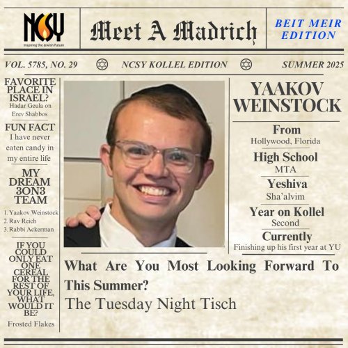Photo post from ncsykollel.