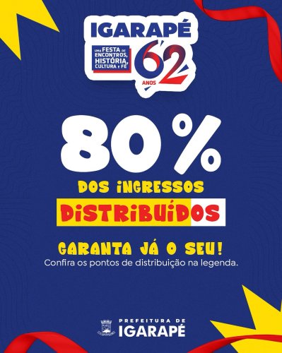 Photo post from prefeituradeigarape.