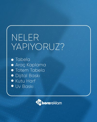 Photo post from borareklam.
