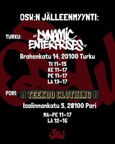 Photo post from osumastreetwear.