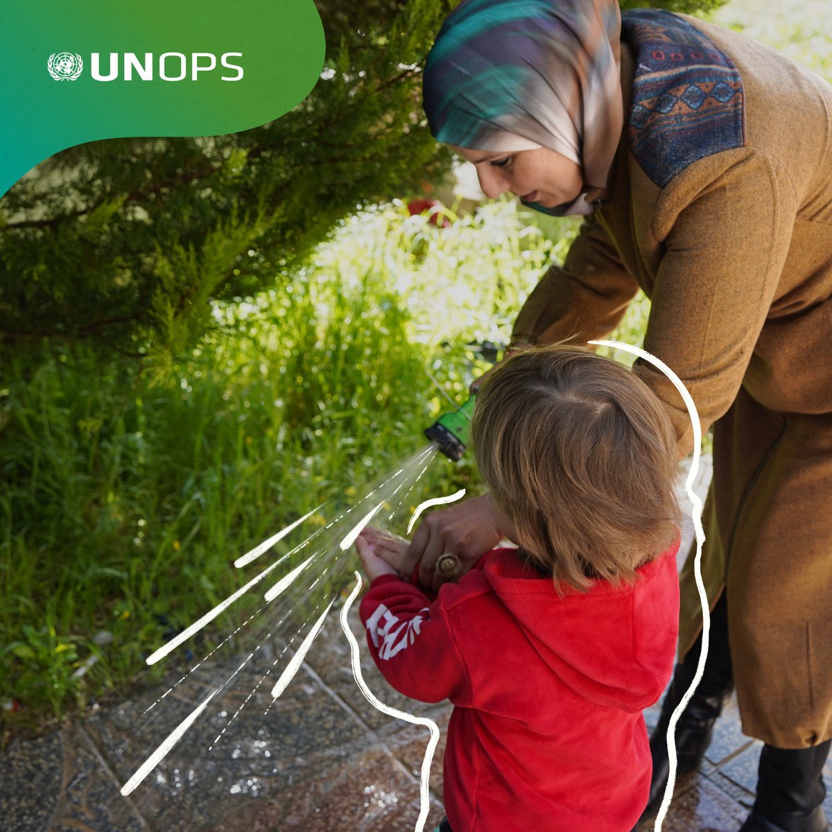 Photo post from @UNOPS.