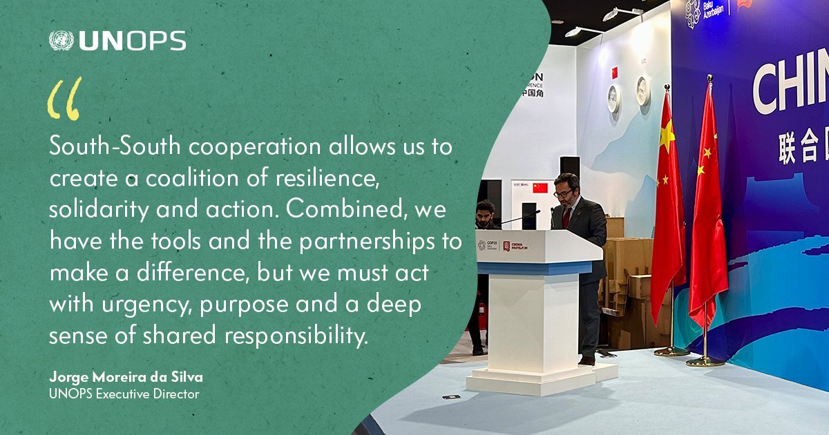 Photo post from @UNOPS.