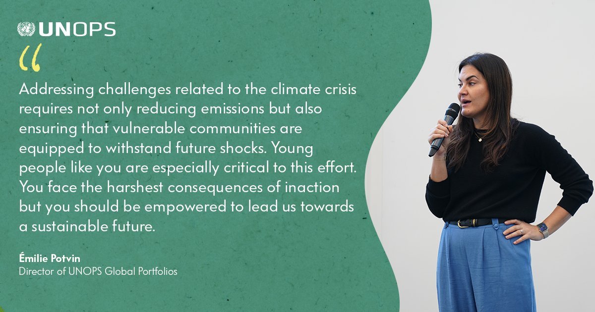 Photo post from @UNOPS.