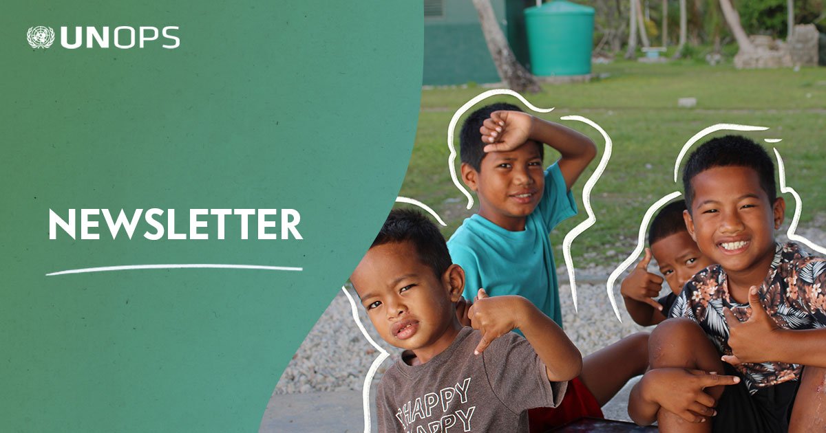 Photo post from @UNOPS.
