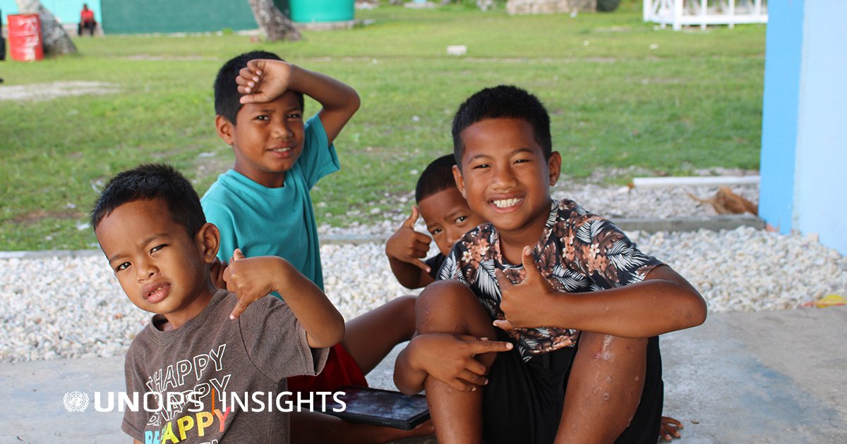 Photo post from @UNOPS.