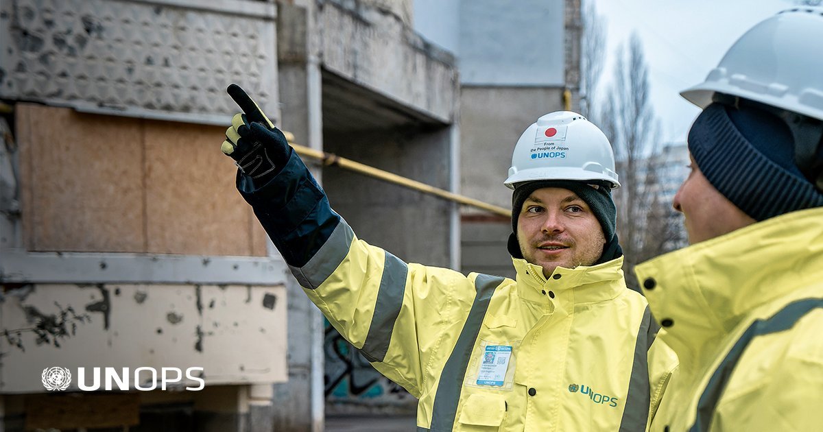Photo post from @UNOPS.