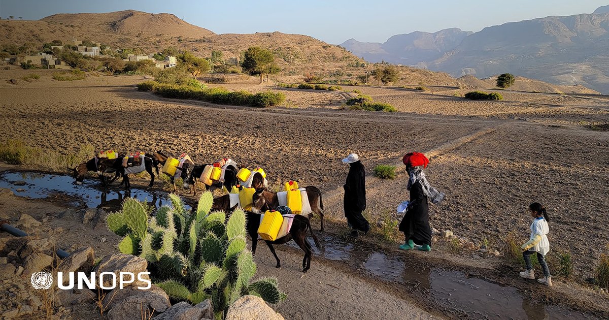 Photo post from @UNOPS.