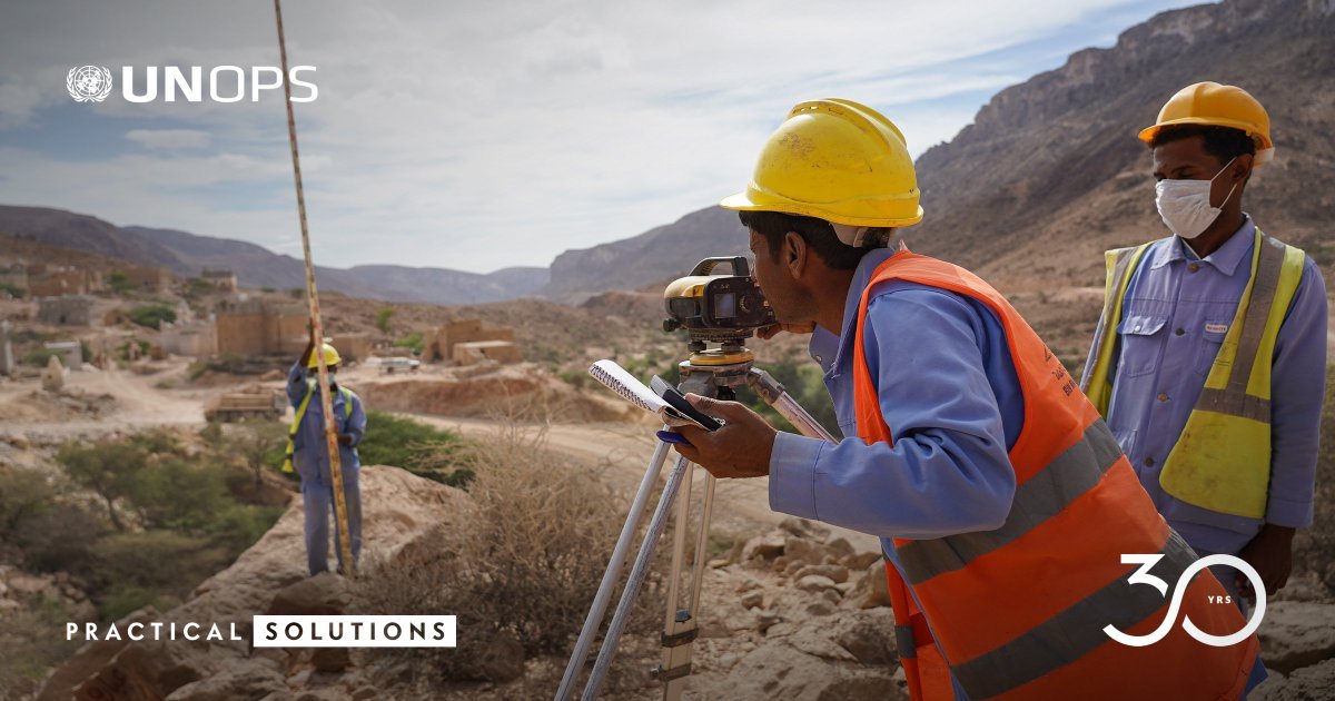 Photo post from @UNOPS.