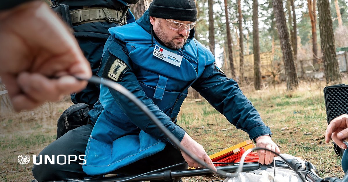 Photo post from @UNOPS.