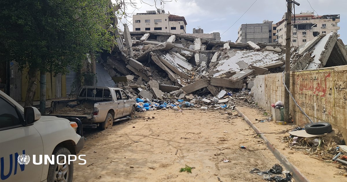 Photo post from @UNOPS.