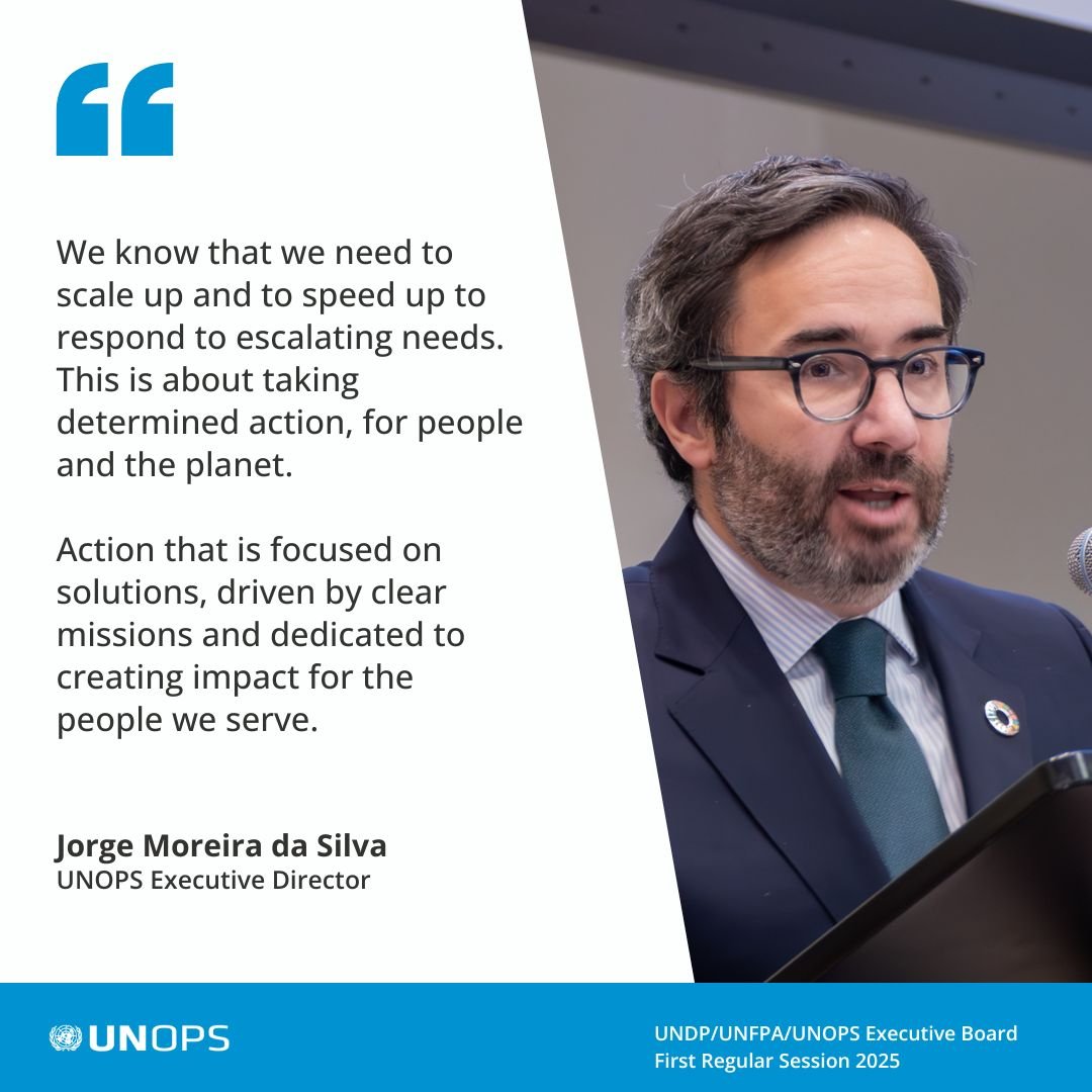 Photo post from @UNOPS.
