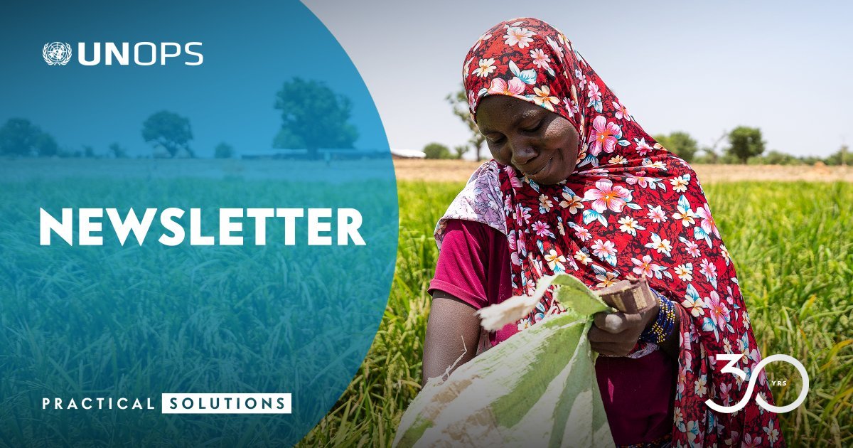 Photo post from @UNOPS.