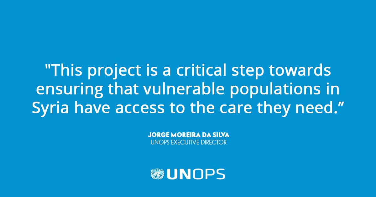 Photo post from @UNOPS.