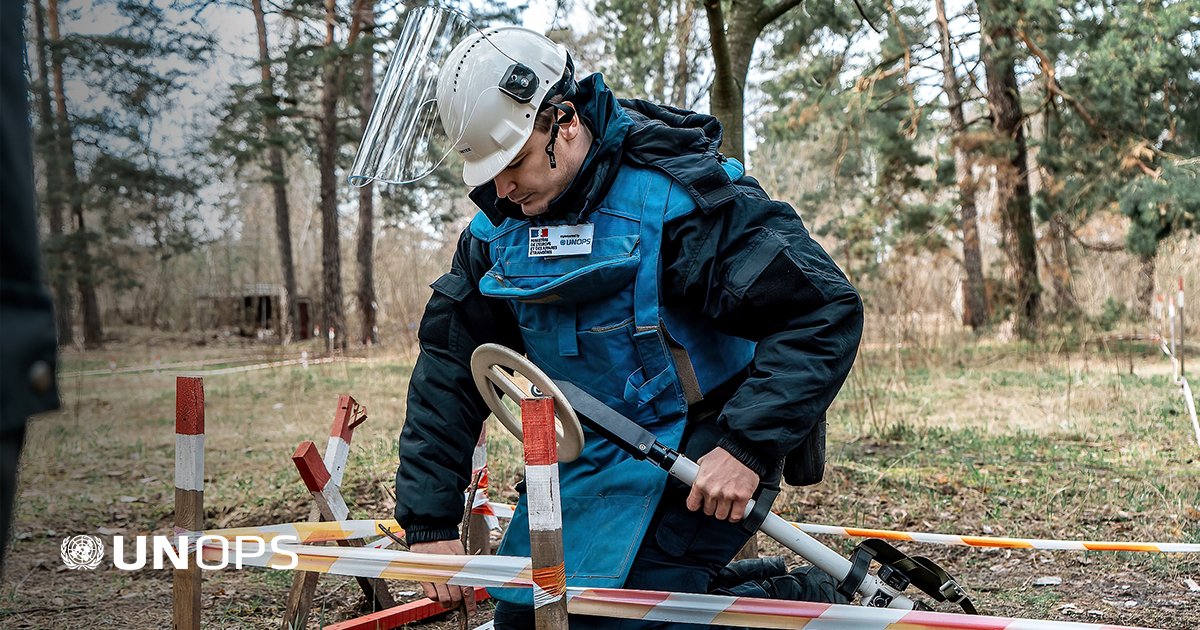 Photo post from @UNOPS.