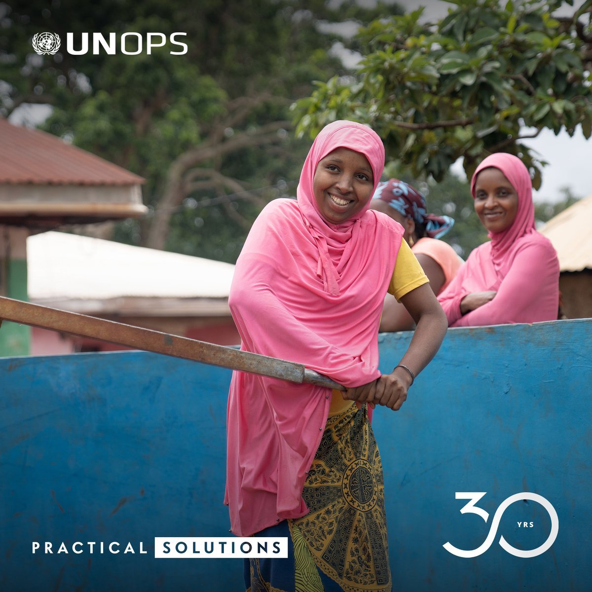 Photo post from @UNOPS.