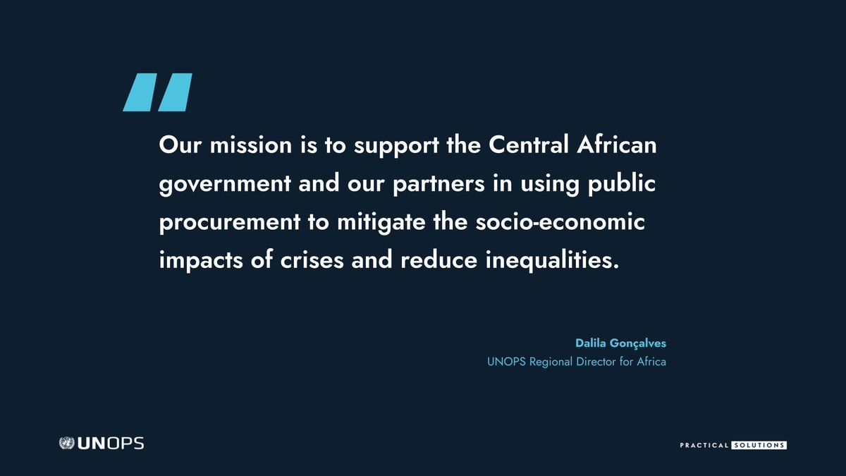 Photo post from @UNOPS.