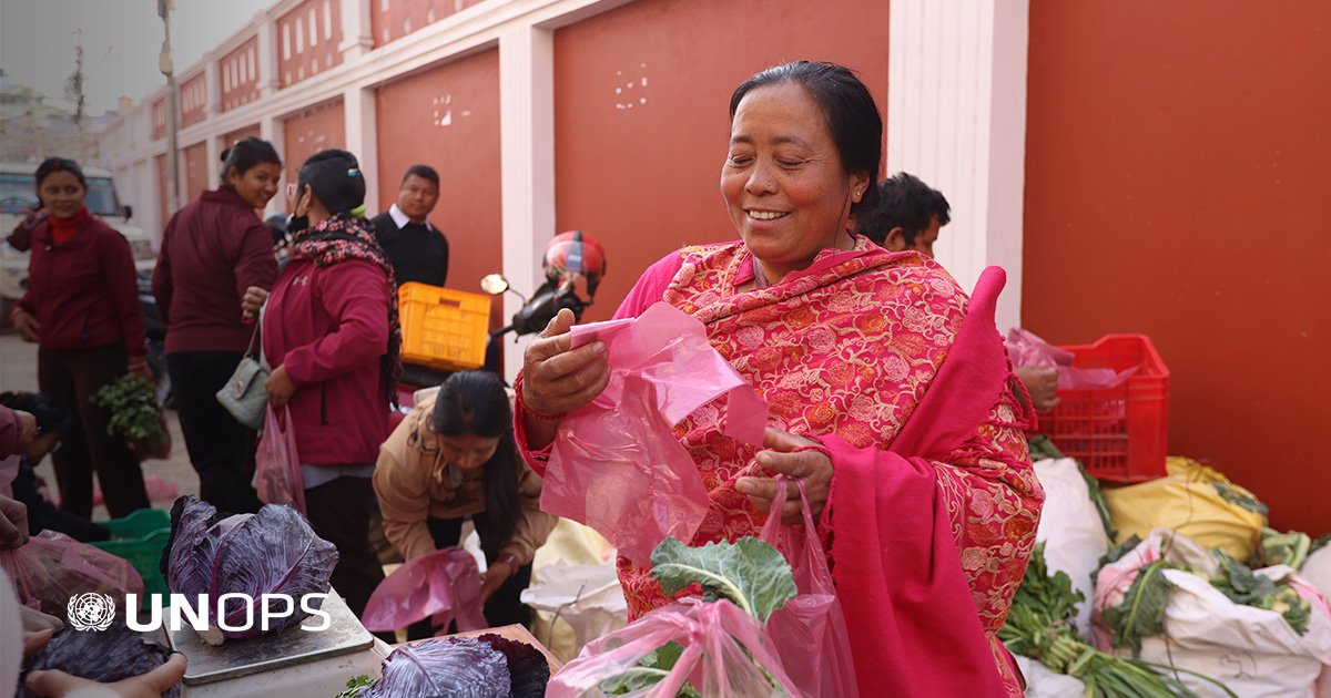 Photo post from @UNOPS.