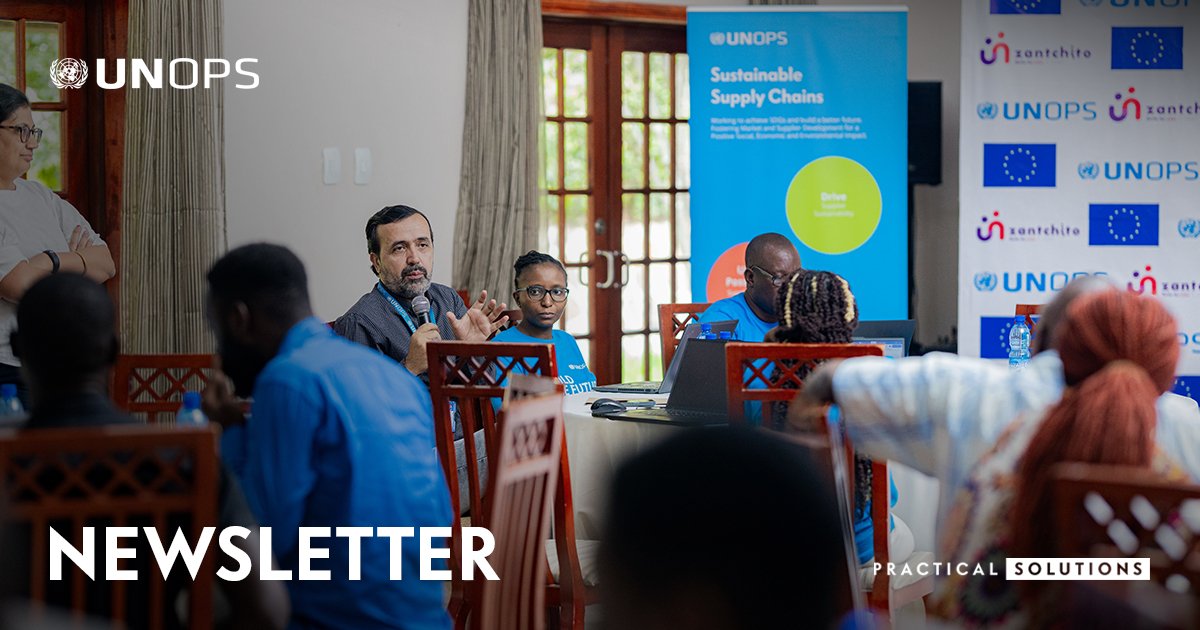 Photo post from @UNOPS.