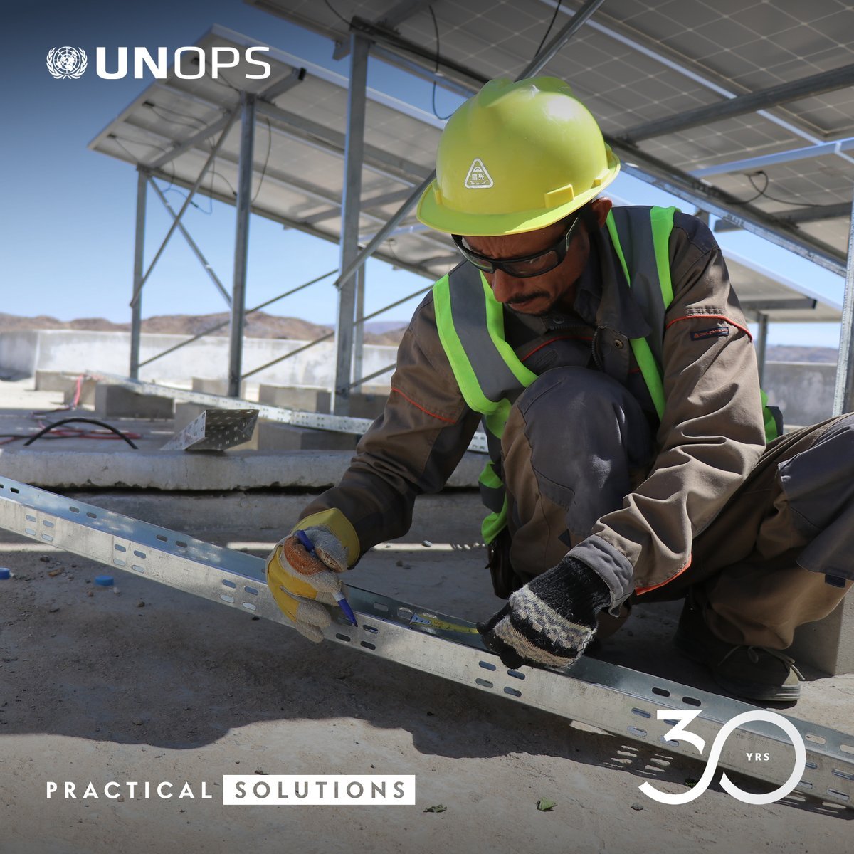 Photo post from @UNOPS.