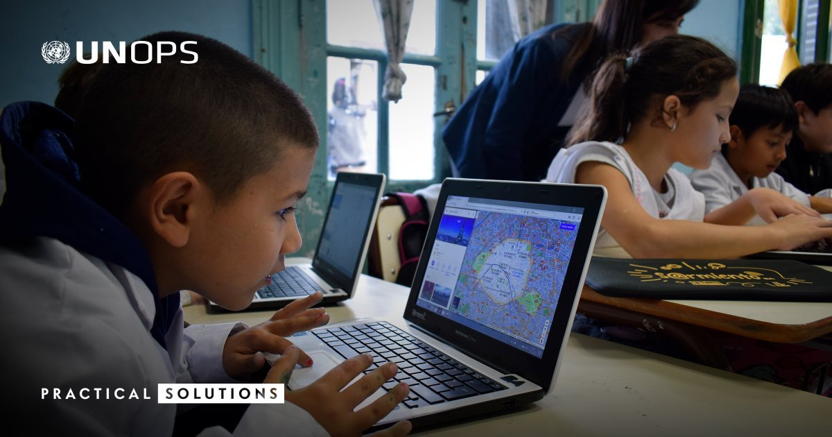 Photo post from @UNOPS.