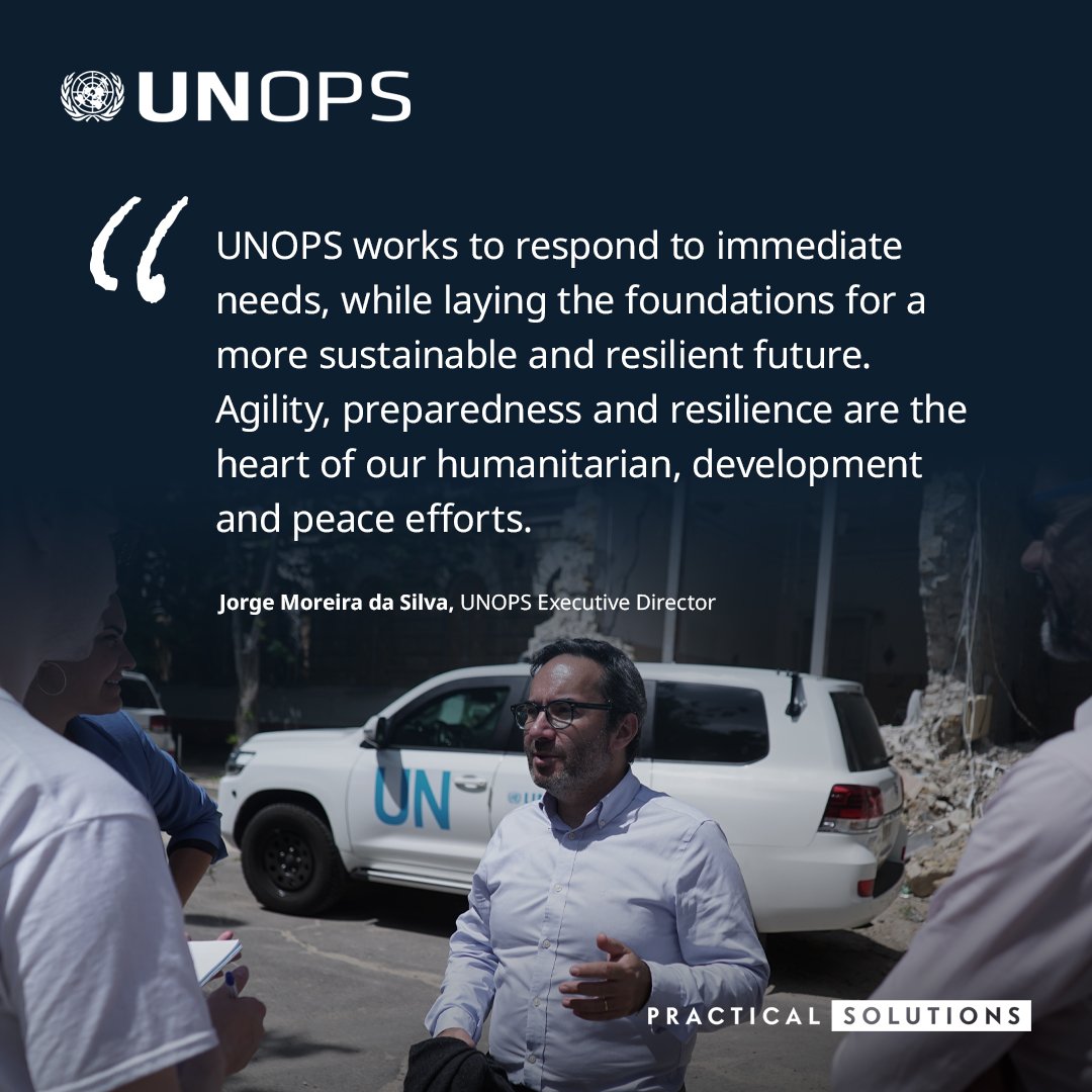 Photo post from @UNOPS.