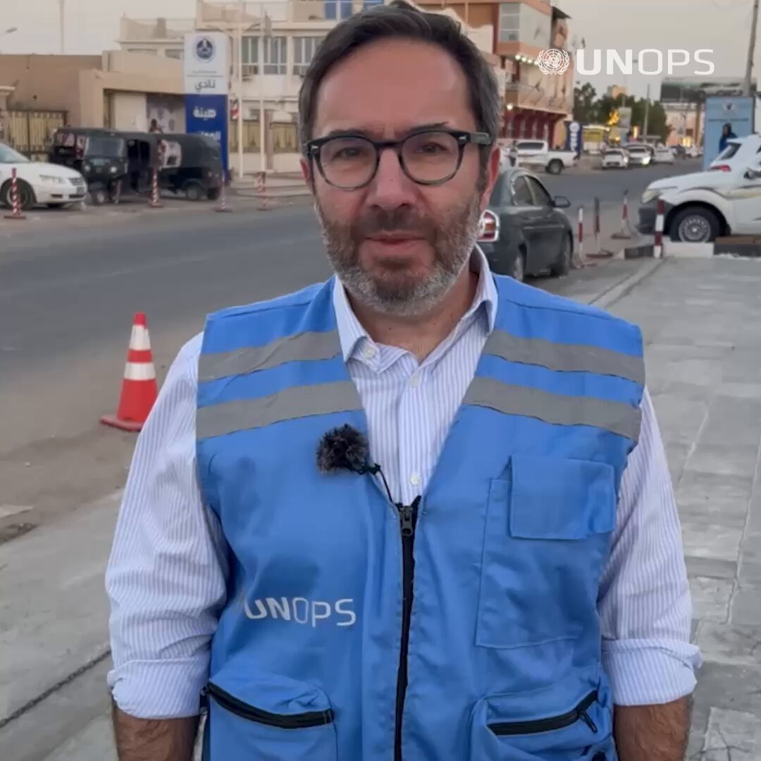 Video post from @UNOPS.
