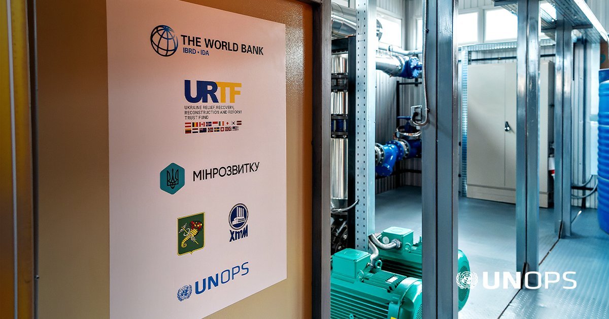 Photo post from @UNOPS.