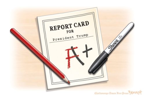 Photo post from @BennettCartoons.