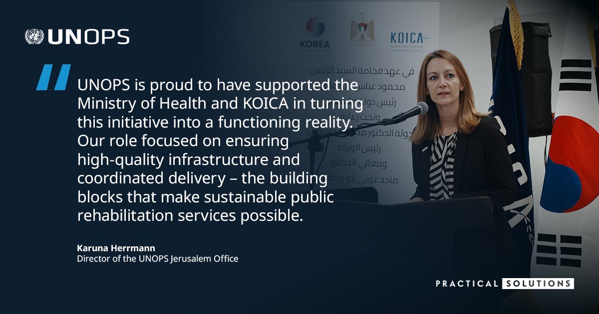 Photo post from @UNOPS.