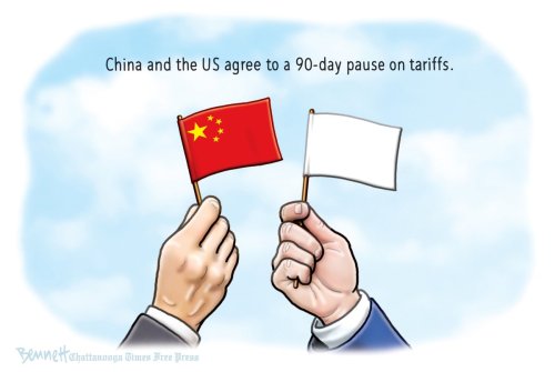 Photo post from @BennettCartoons.