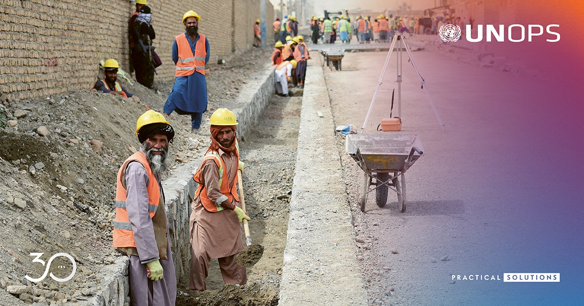 Photo post from @UNOPS.