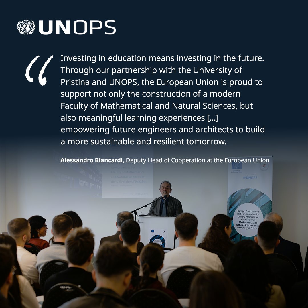 Photo post from @UNOPS.