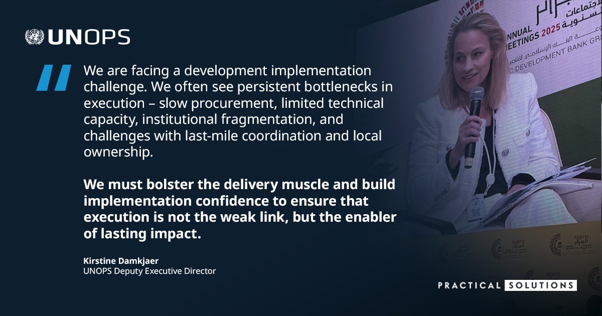 Photo post from @UNOPS.