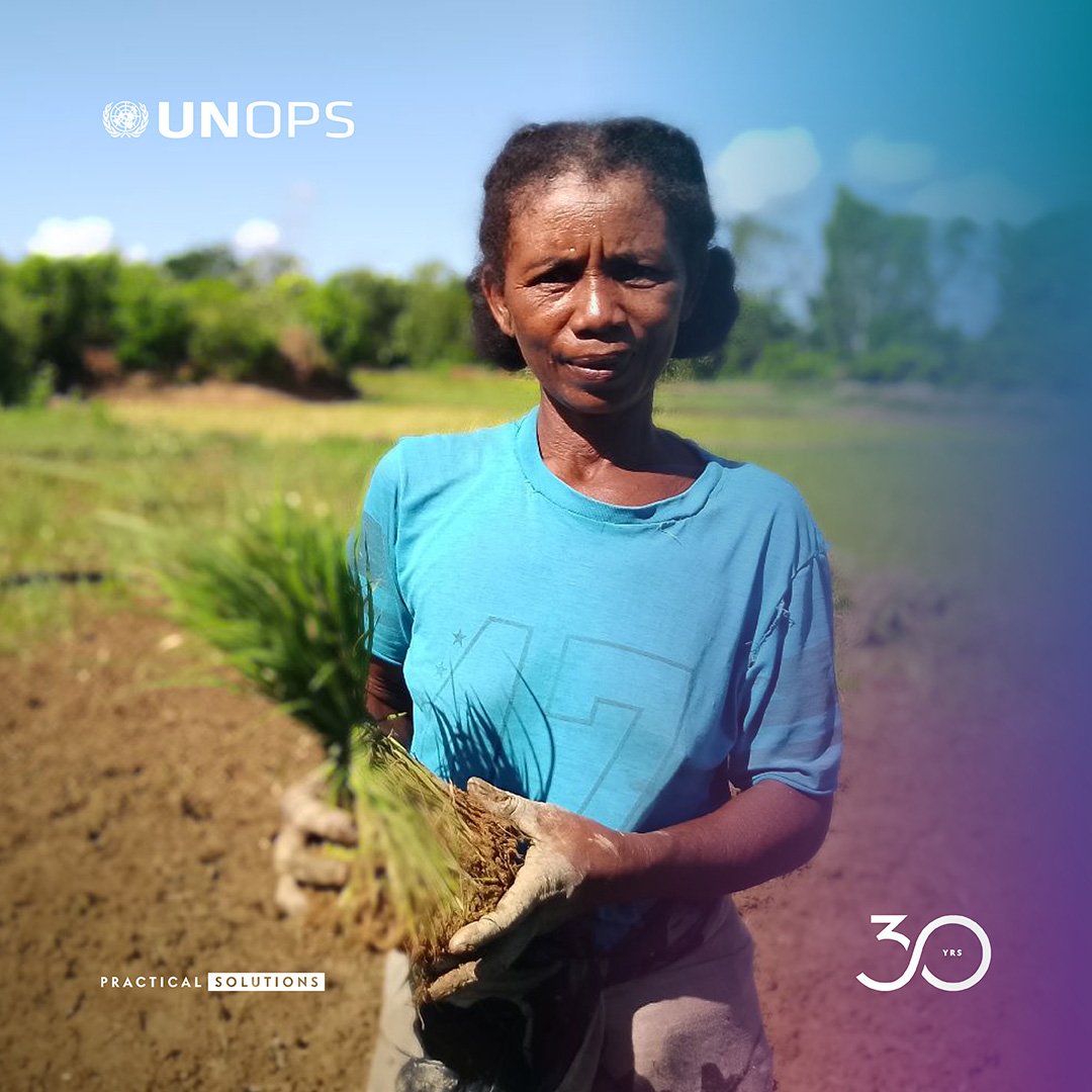 Photo post from @UNOPS.
