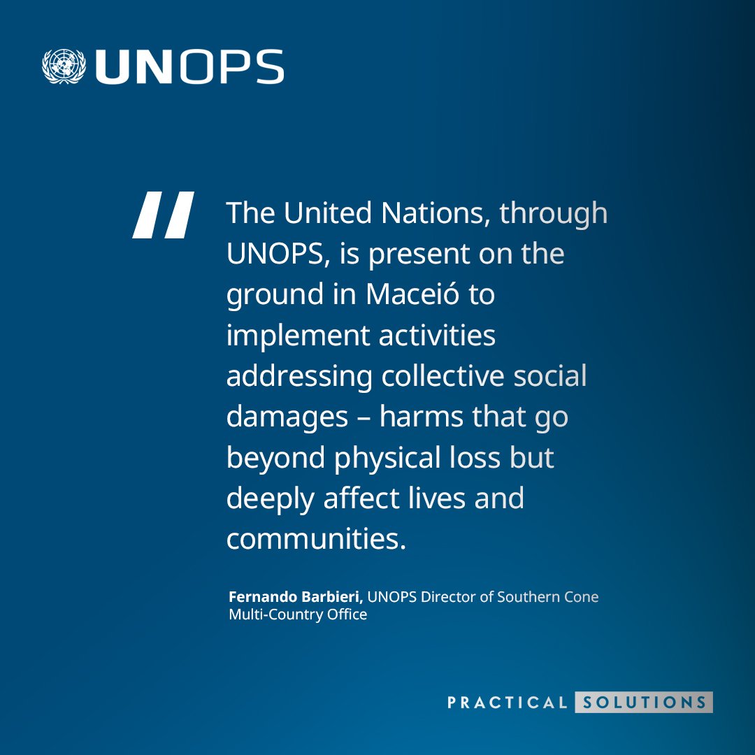 Photo post from @UNOPS.